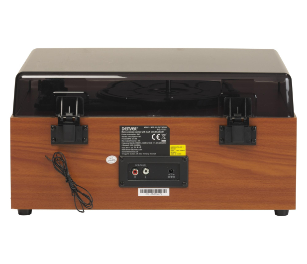 Denver Retro wieża stereo Denver MRD-52 z gramofonem light wood - 1535097 - zdjęcie 4